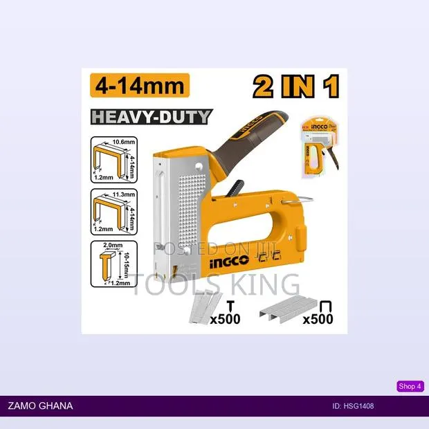 Heavy Duty 2 in 1 Staple - Hsg1408 · Photo 1
