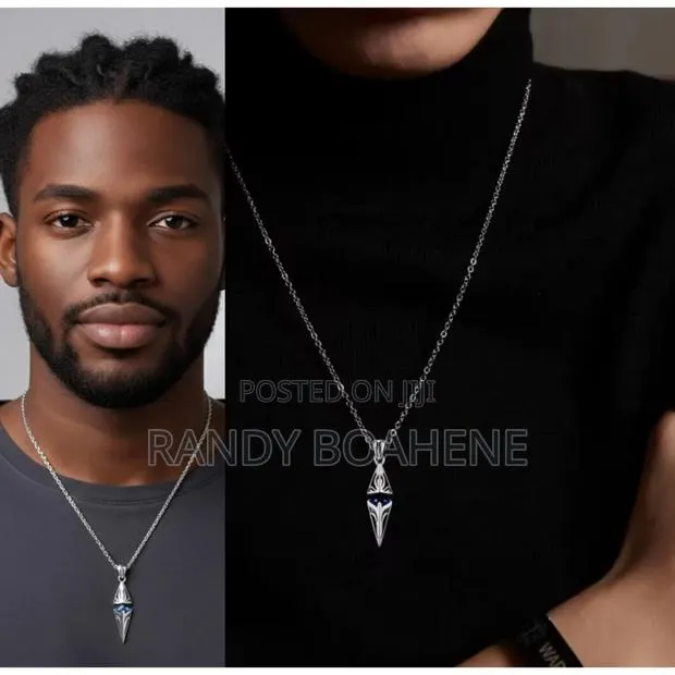 Blue Stone Men Necklace · Photo 1