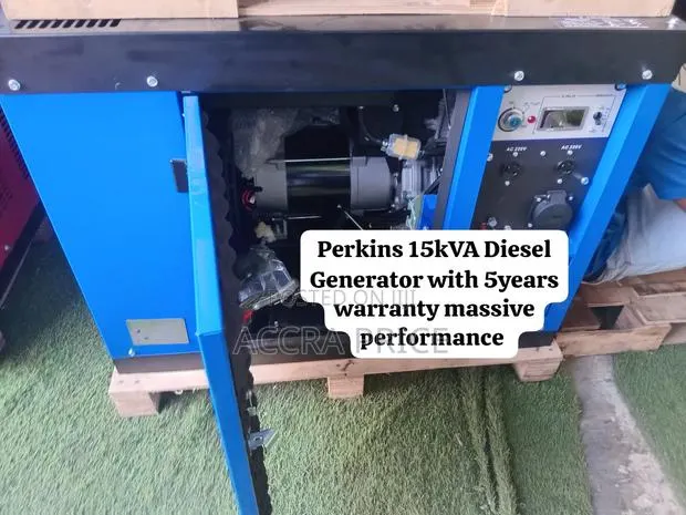 Perkins 15kVA Diesel Generator – Your Trusted Backup Power Solution · Photo 1