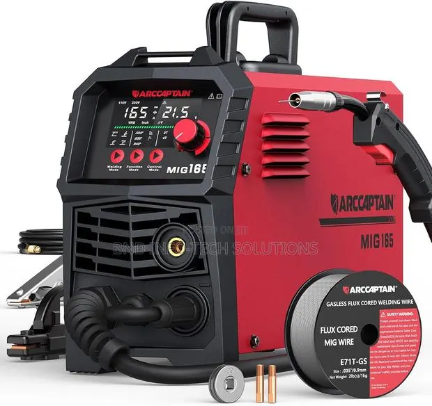 Arccaptain MIG165 Portable MIG Welder Machine 110v/220v · Photo 1