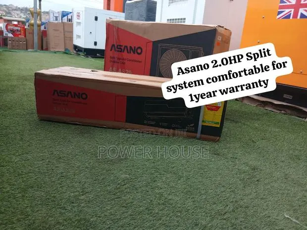 Asano 2.0HP Split Air Conditioner Fast Powerful Cooling With Reliable · Photo 1