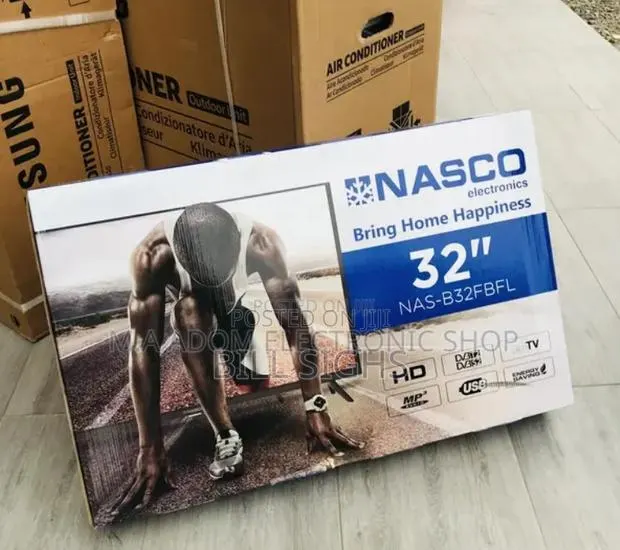 Nasco 32’inches Digital TV for Sale at an Affordable Price · Photo 1