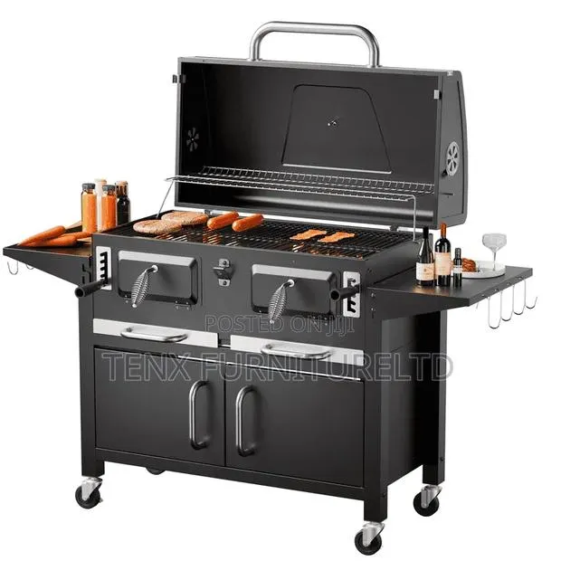 Barbecue Stand With Wheels (Charcoal? · Photo 1