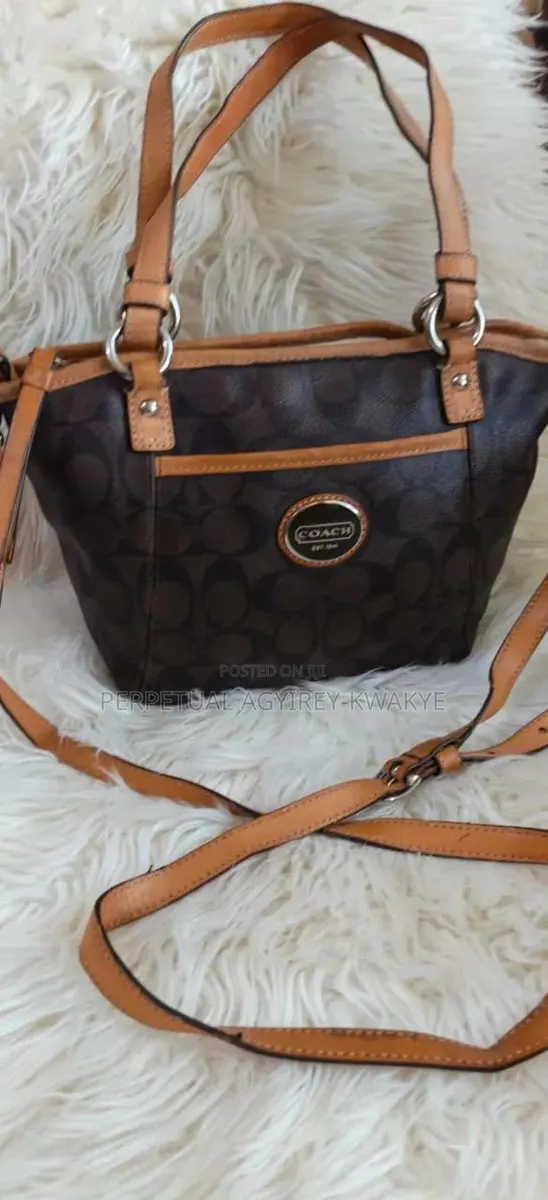 Coach Leather Bag · Photo 1