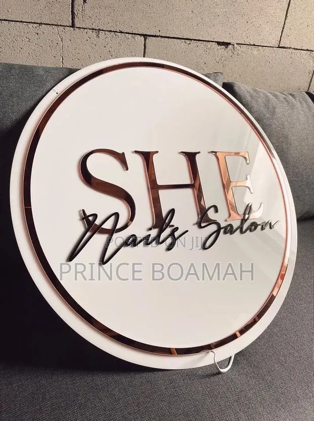 Custom Acrylic Business Sign · Photo 1