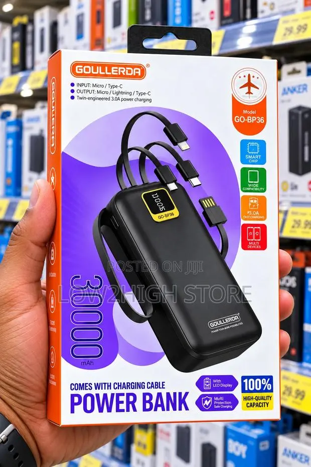 Goullerda GO-BP36 30,000mAh Power Bank · Photo 1