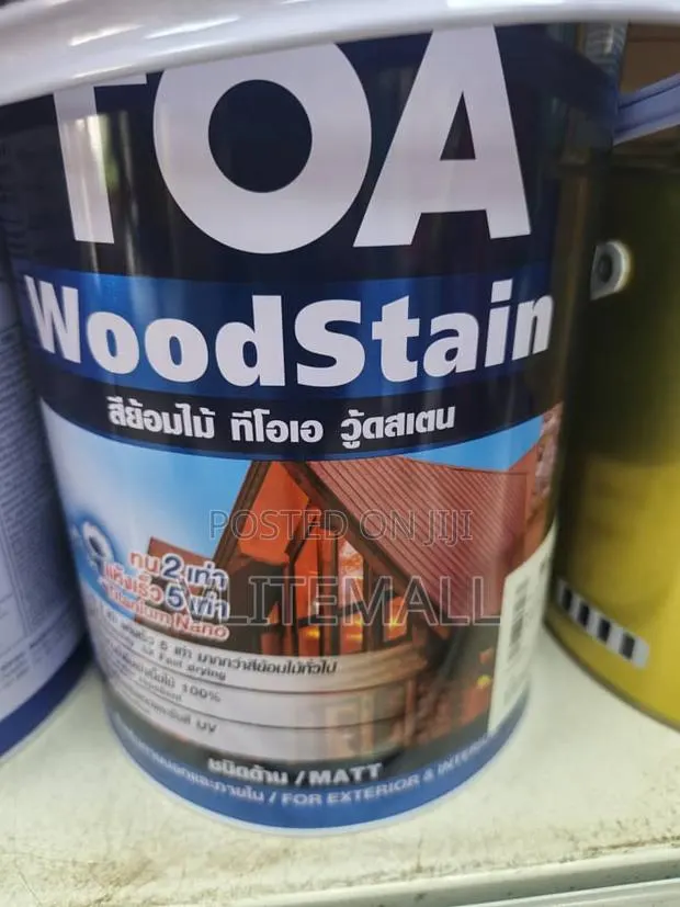 Toa Woodstain Paint in a Matt Finish. · Photo 1