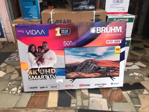 Original Bruhm 50 Inch Smart Uhd Tv With Wifi And Bluetooth · Photo 1