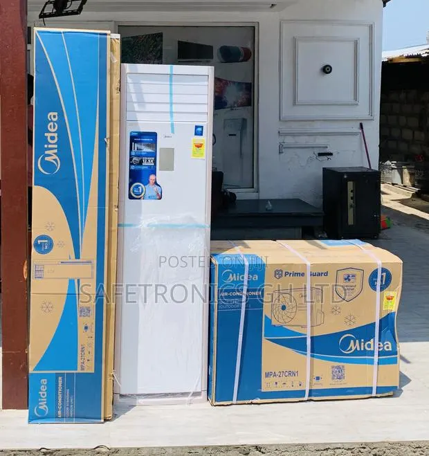 Grab the Original ** Midea Floor 3.0 Horsepower Standing AC · Photo 1