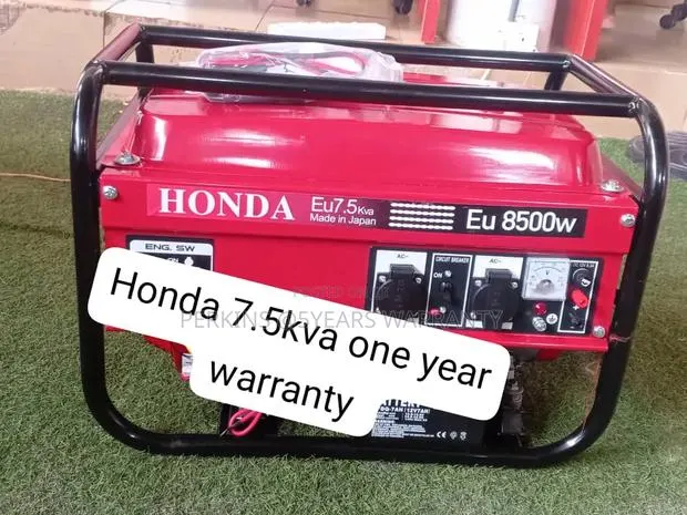 Honda 7.5kva Generator – Powerful Engine, Smooth Operation 7.5kva · Photo 1