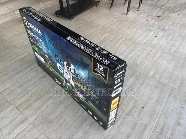 99% Ultra-High Screen-to-Body Ratio(Sigma 50inches Smart Tv) · Photo 1