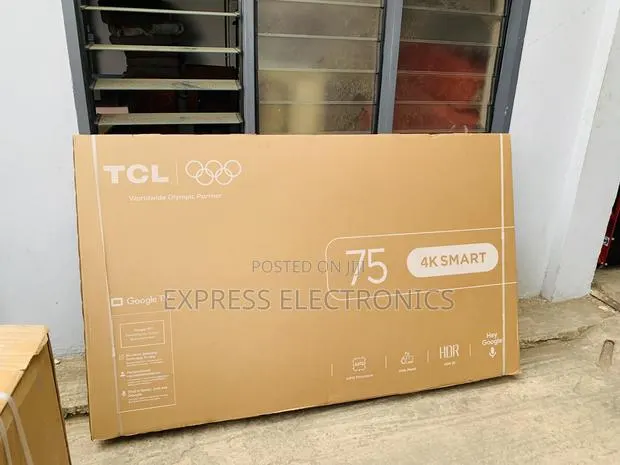 Limited Stock TCL 75′′ UHD Smart Android Television (Model 75P6L) · Photo 1