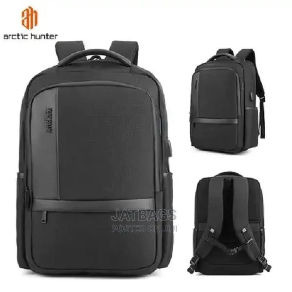 Black Ah Waterproof Laptop Backpack (Free Delivery) · Photo 1