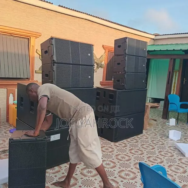 12" 6pieces Line Array N Subs 4pieces JBL Set of Speaker · Photo 1