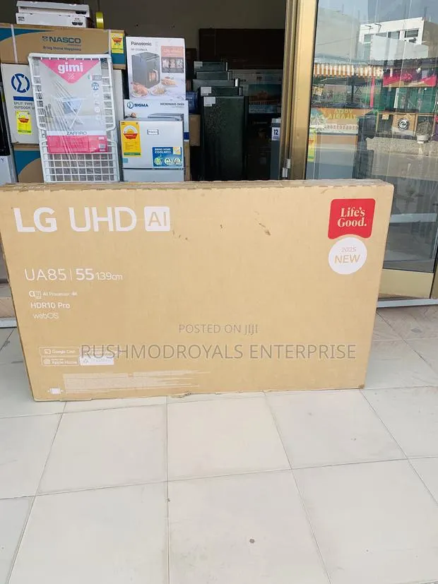 Lg 55ua85 Uhd Smart Tv | Hdr10 Pro, Webos25 Ai Sound Pro · Photo 1