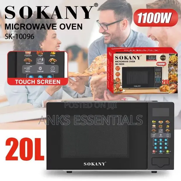 Sokany Sk-10096 20l Microwave Oven With Touch Screen · Photo 1