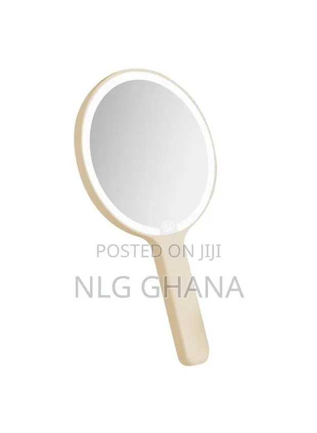 808 Handheld Led Makeup Mirror With 3 Color. · Photo 1