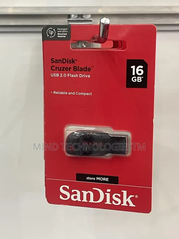Original Sandisk Cruzer Blade 16gb Usb 2.0 Flash Drive · Photo 1