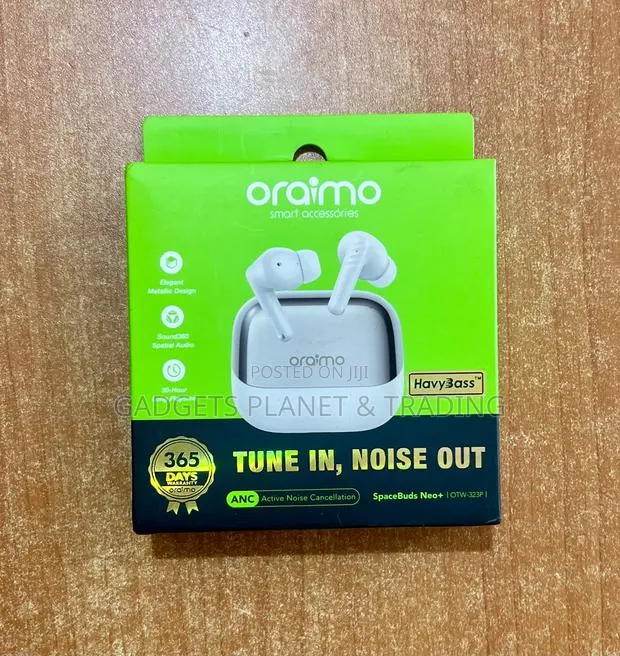 Oraimo Spacebuds Neo+ Anc Spatial Audio True Wireless Earphones - 323p · Photo 1