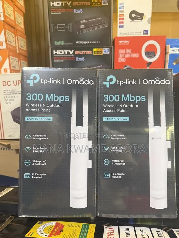 Omada EAP110 Outdoor TP-Link 200m Range Access Point · Photo 1