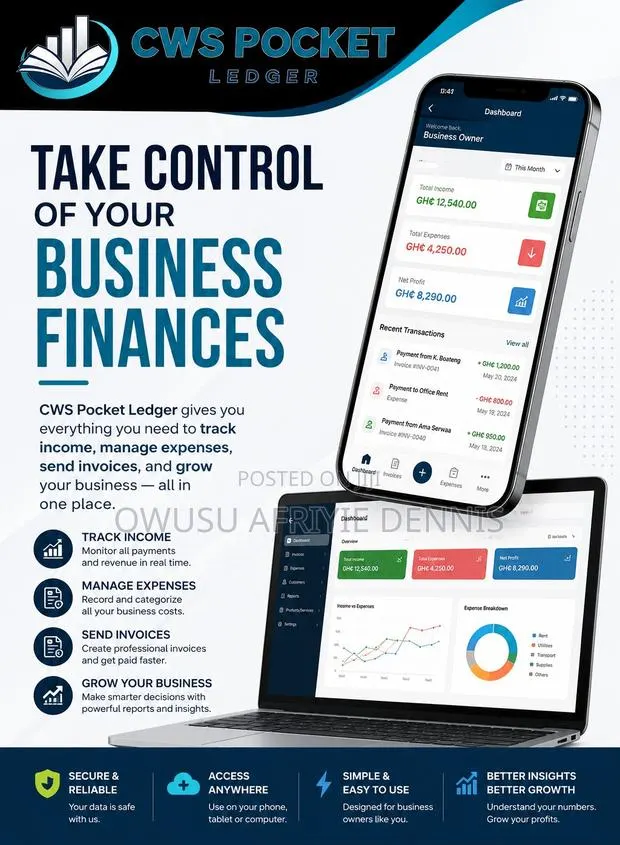 Cws Pocket Ledger - Easy Accounting For Business · Photo 1