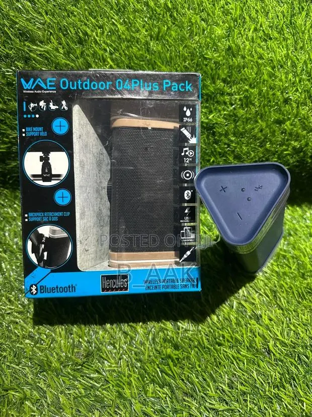 Hercules WAE Outdoor 04Plus Pack Rechargeable Bluetooth Speaker · Photo 1