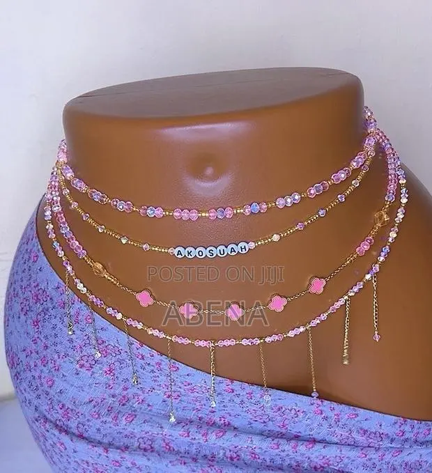 Pink Vancleef Waist Chain · Photo 1