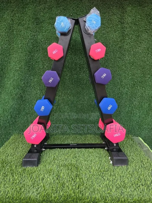 Dumbbell Set With Rack · Photo 1