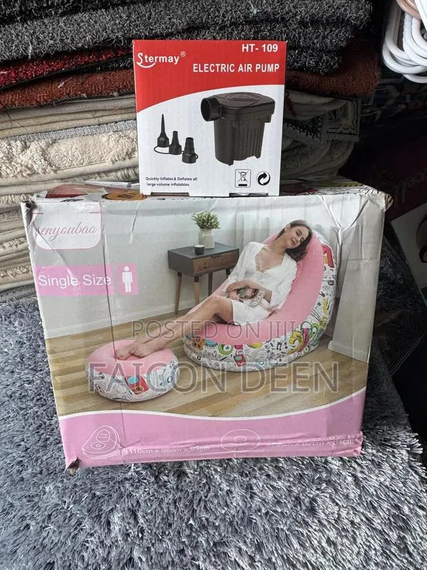 Grab Your Original Affordable Air Sofa Today Comes With A Free Pump · Photo 1