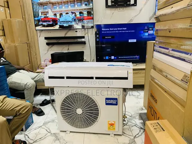 Energy Saving Split Inverter Air Conditioner White Nasco 1.5hp · Photo 1