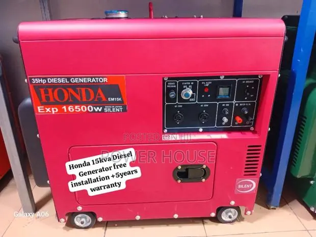 Oddball Energy Honda Diesel Generator 15kva · Photo 1