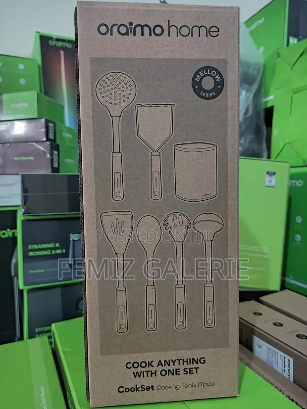 Oraimo Cookset Fda-certified Food-grade Silicone Utensil Sets · Photo 1