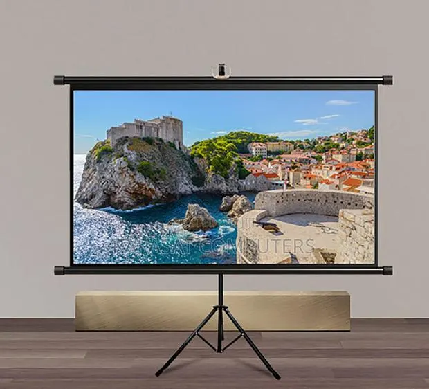 200x200cm Tripod Projector Screen · Photo 1