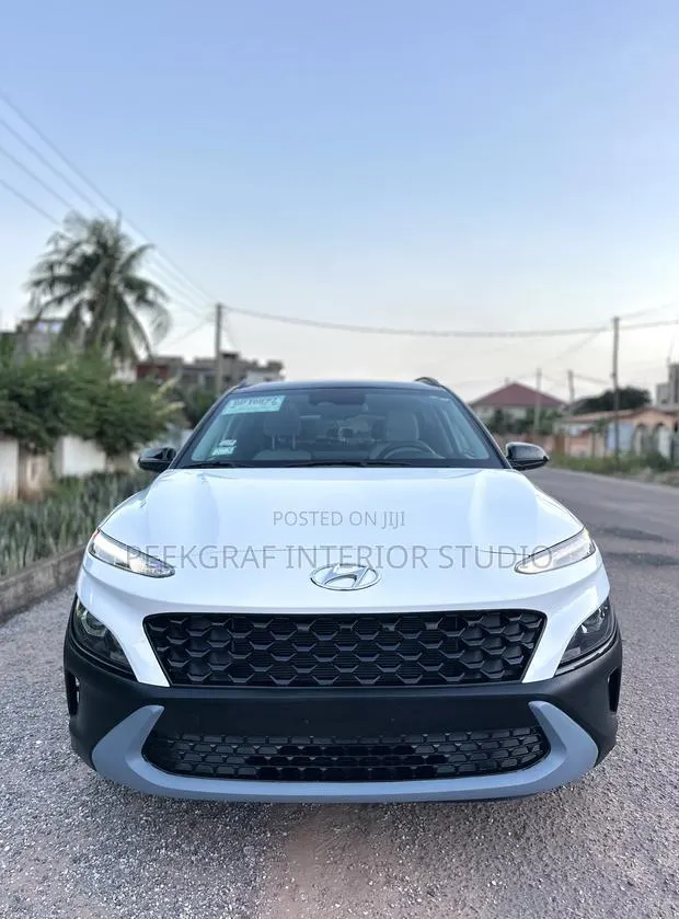 Hyundai Kona SEL 2022 White · Photo 1
