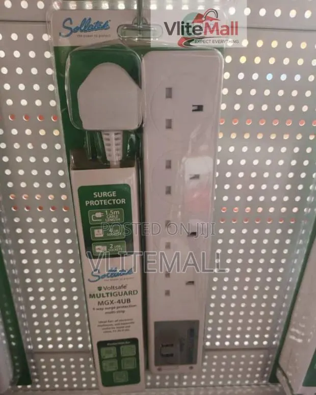 White Sollatek Voltsafe Mgx-4ub 4-way · Photo 1