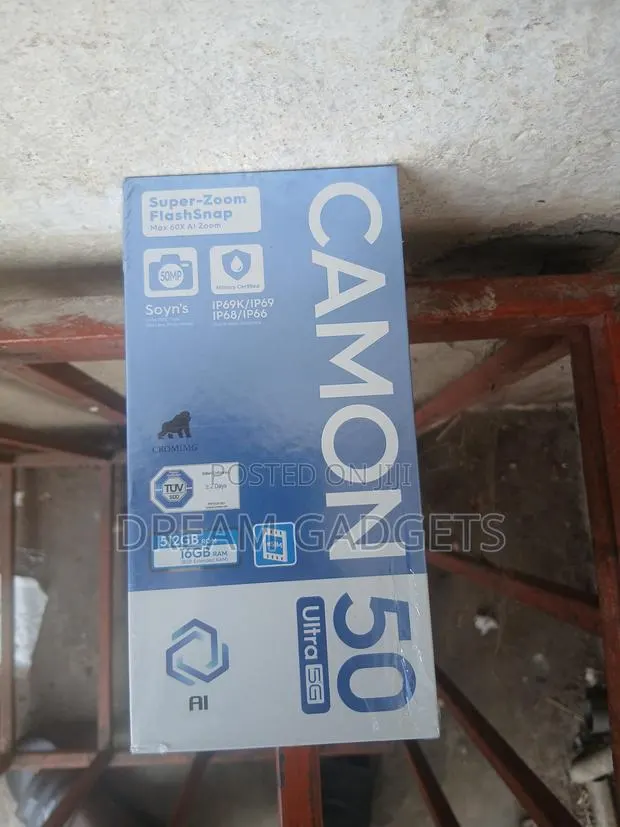 New Tecno Camon 50 Ultra 512 GB Black · Photo 1