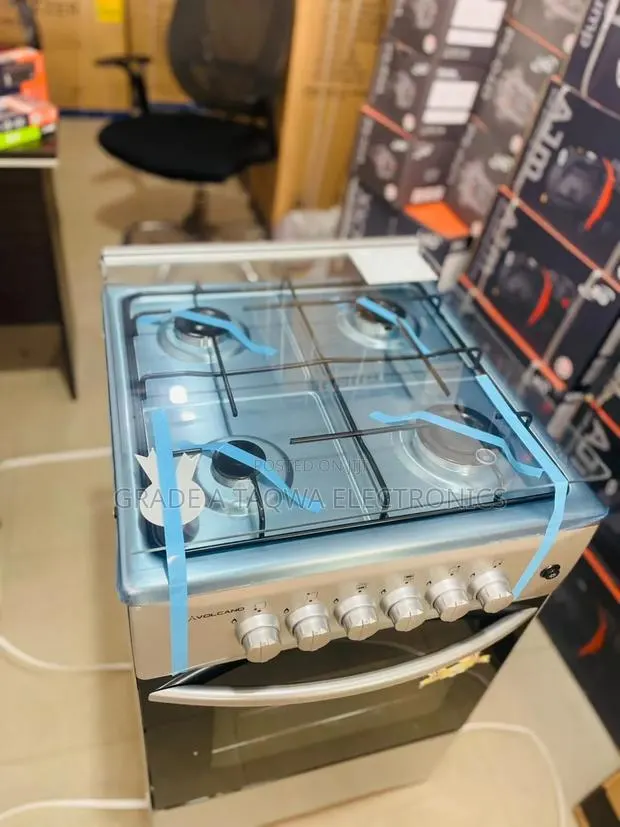Oven and Grill,Volcano 50x50 4 Burner Gas Cooker · Photo 1