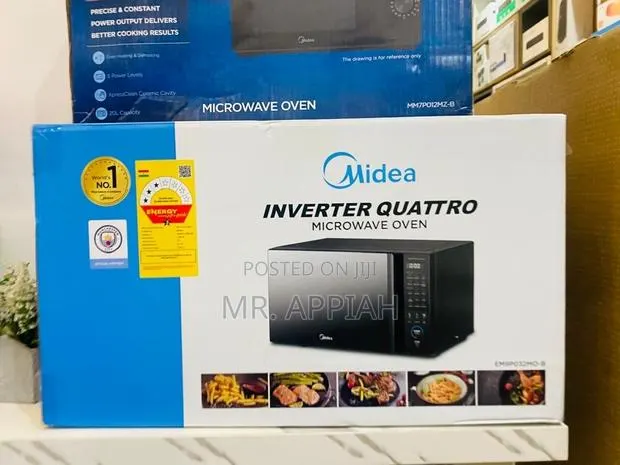 Super Classic Midea 30Liters Countertop Microwave(Glass)Black. · Photo 1