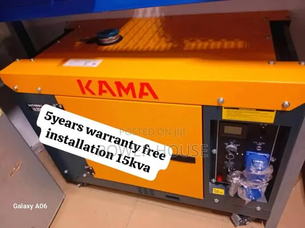 Ultra Node Kama Diesel Generator 15kva Diesel 15kva 16500wat · Photo 1