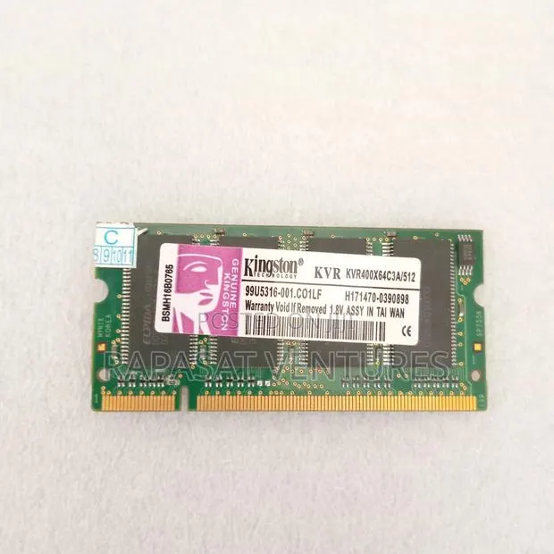 Kingston Ddr1 512mb Laptop RAM · Photo 1