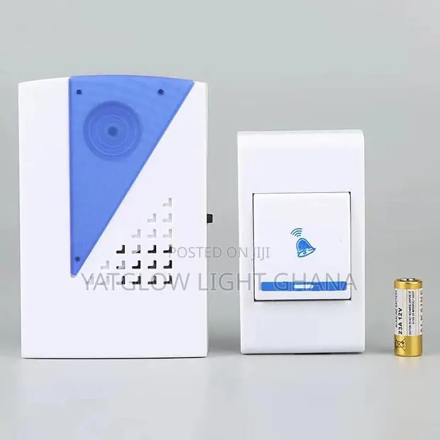 Wireless Battery Gate/ Door Bell. 200m- No WiFi Needed.