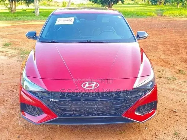 Hyundai Elantra N Line 2021 Red · Photo 1