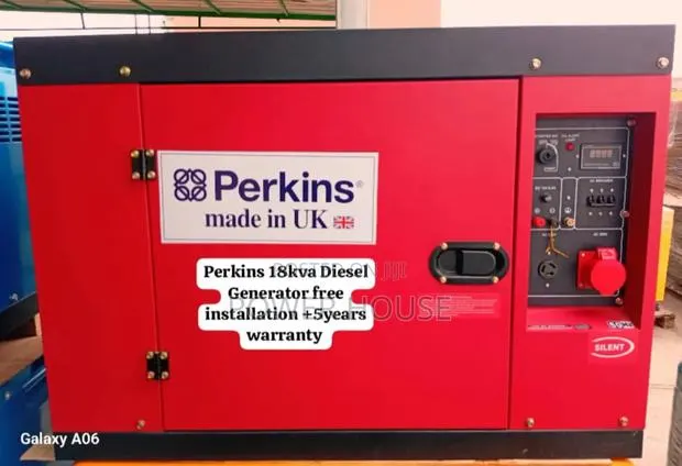 Creative Current Perkins Diesel Generator 18kva Silent Perkins · Photo 1