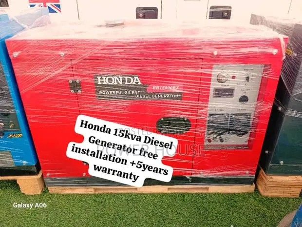 Camping Honda Diesel Generator 15kva Silent · Photo 1