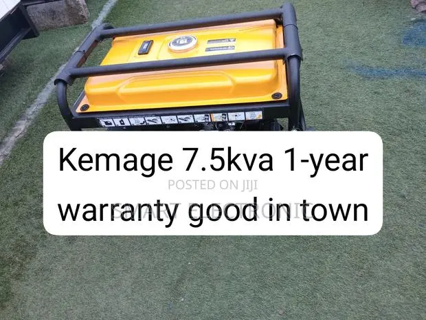 KEMAGE 7.5KVA 8500W Generator – Strong, Durable Reliable Petrol · Photo 1