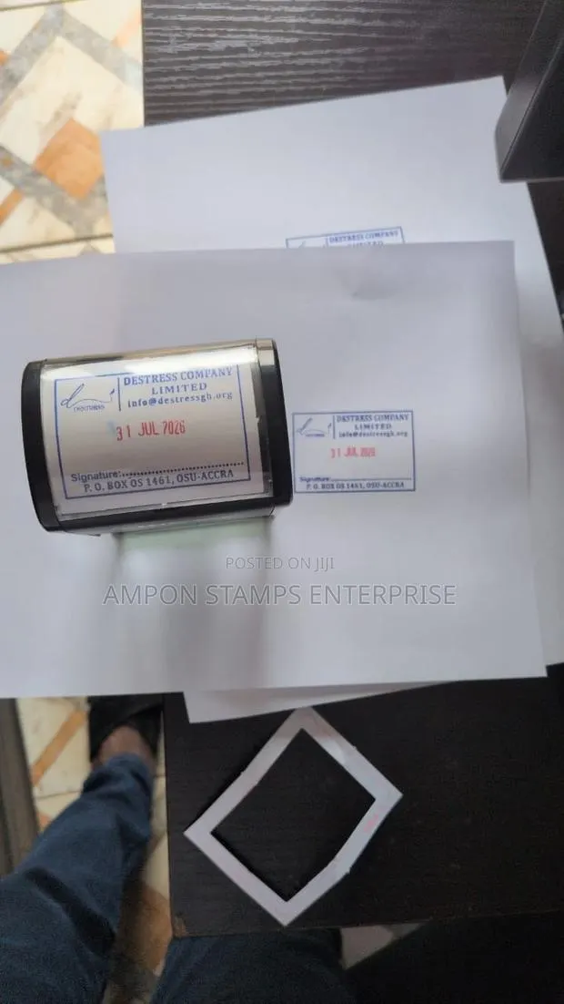 Self Ink Stamp Rectangular · Photo 1