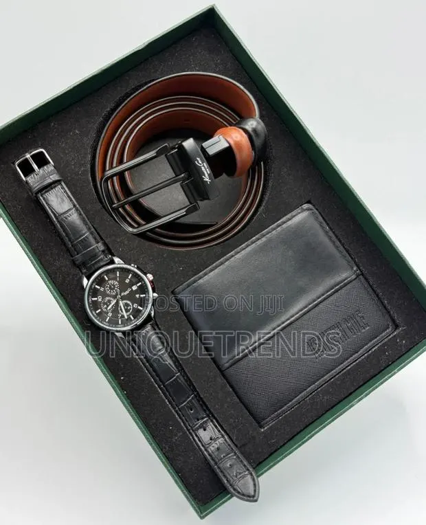 Men’S Gift Set (Watch,Wallet,Belt) · Photo 1