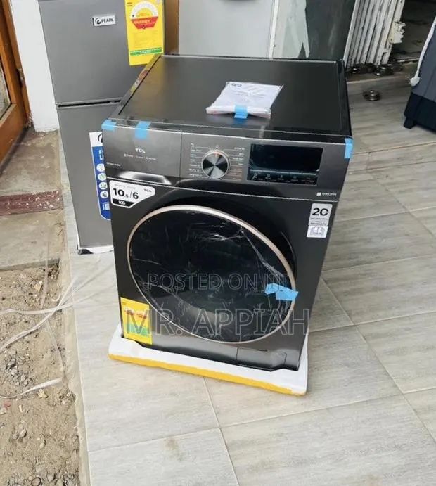 Super Durable TCL 10.5kg Front Load Washing Machine(Gray) · Photo 1