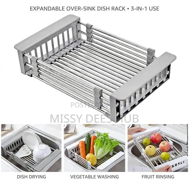 Adjustable Over the Sink Rack