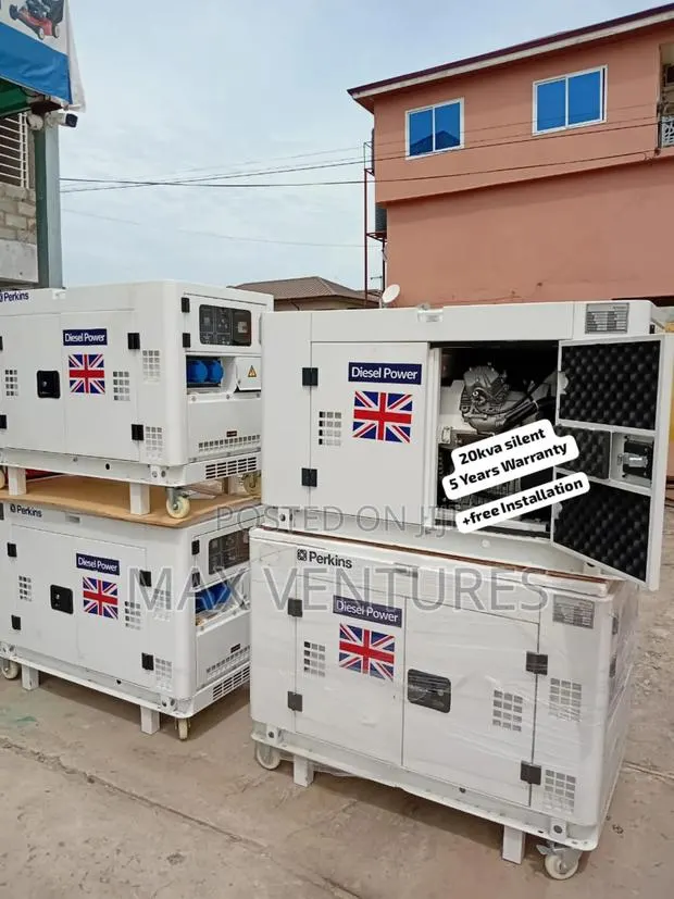 20kva Perkins 20kw Unmarred and Unscatched Power Backup · Photo 1